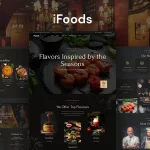 iFoods: Elementor Template Kit for Restaurants & Cafes