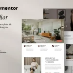 Intellior – Elementor Template Kit for Interior Designers & Architects