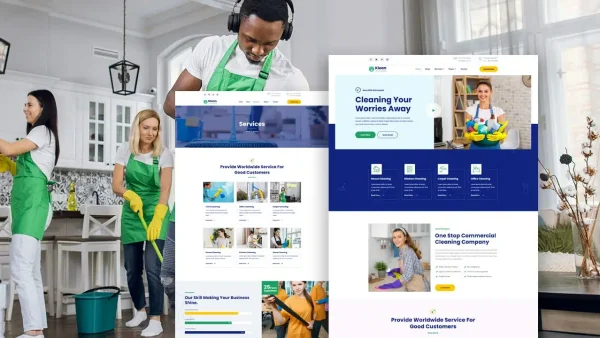 Klean: Elementor Template Kit for Cleaning Services