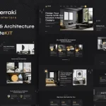 Merraki – Elementor Template Kit for Interiors & Architecture