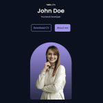 Orbit: Elementor Template Kit for Personal Portfolios with Dark/Light Mode