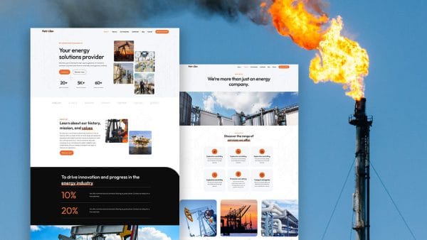 PetroZen: Elementor Template Kit for the Oil & Gas Industry