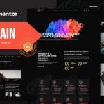 Dezain - Web Design Agency Elementor Pro Template Kit