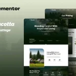 Nacotta – Elementor Template Kit for Nature Cottages & Camping