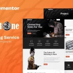 Weldone – Elementor Template Kit for Welding Service Websites