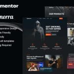 Vapemorra: Elementor Template Kit for Vape Store & E-Cigarette Shop