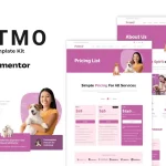 Petmo: Elementor Template Kit for Pet Care Companies