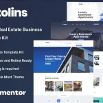 Tolips: Elementor Template Kit for Real Estate Business