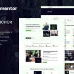 Anchor: Elementor Template Kit for Business Consulting