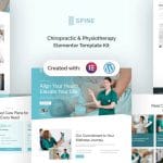 Spine: Elementor Template Kit for Chiropractic & Physiotherapy
