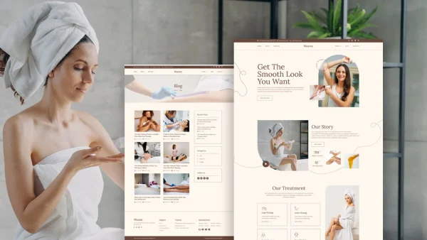 WaxMe: Elementor Template Kit for Waxing Salons