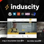 Induscity- Factory and Manufacturing WordPress Theme