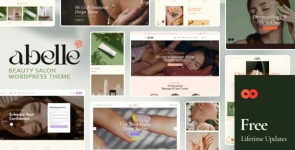 Abelle Theme Lifetime License Key – Beauty Salon Elementor WP Theme | Lifetime License | One Time Payment
