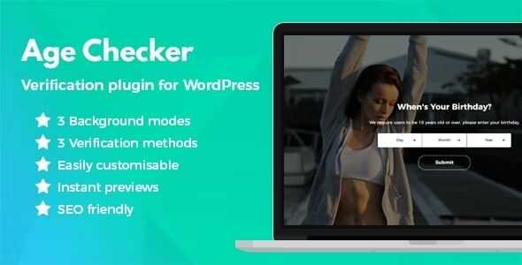 Age Checker for WordPress | GPL PHP Script