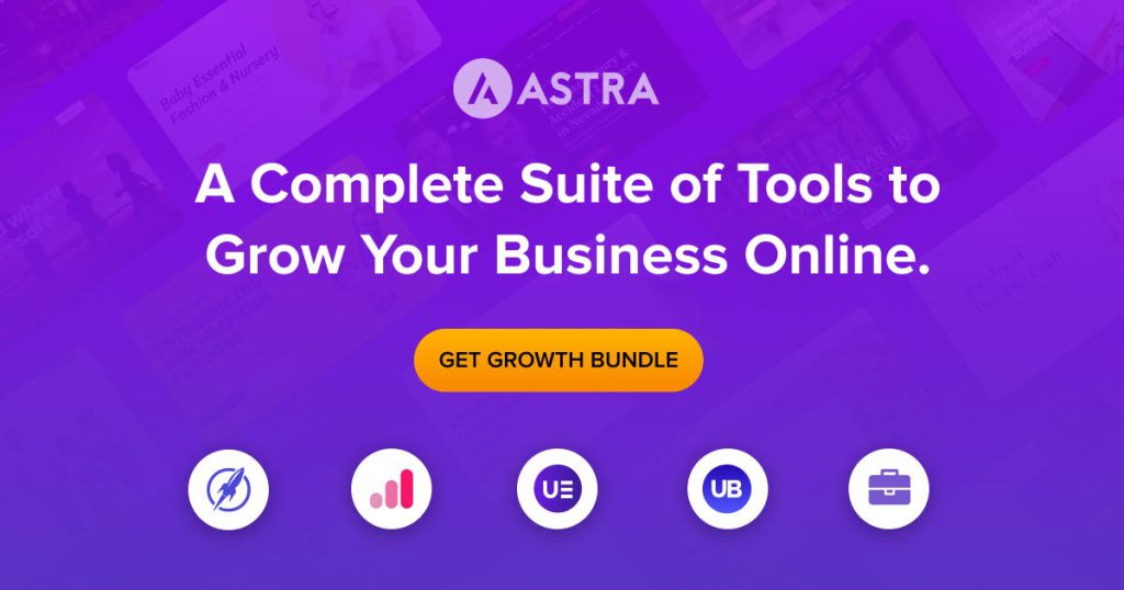 astra growth bundle – 8 plugins | lifetime license | one time payment