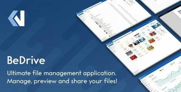 BeDrive File Sharing and Cloud Storage | GPL PHP Script