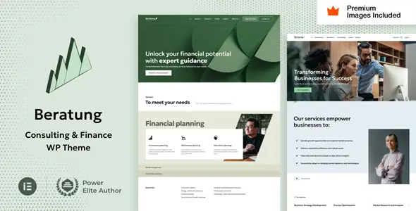 Beratung Consulting Finance Corporate Accounting WordPress Theme Lifetime License | One Time Payment
