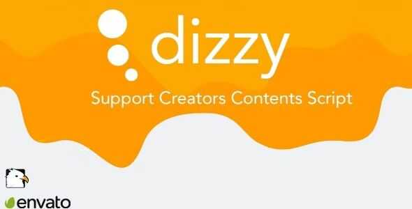 dizzy-support-creators-content-script-gpl.jpg dizzy support for creators and content monetization | gpl php script