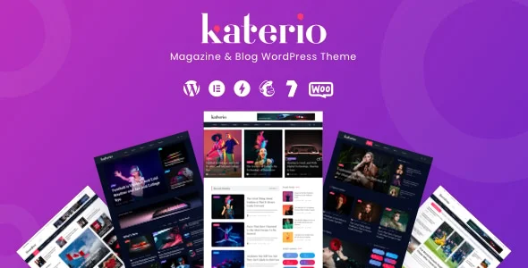 Katerio WordPress Theme Lifetime License – Magazines And Blogs Theme | Lifetime License | One Time Payment