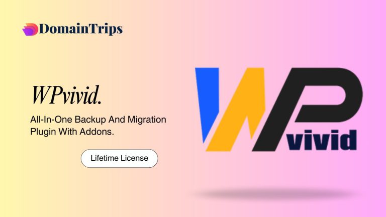 WPvivid All-In-One Backup And Migration Plugin With Addons | Lifetime License | One Time Payment