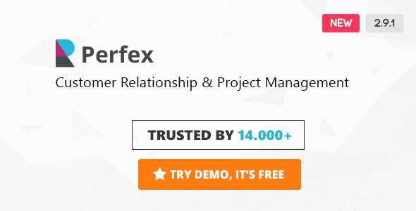 Perfex Powerful Open Source CRM for Client and Project Management | GPL PHP Script