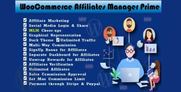 WooCommerce Affiliate Manager Prime GPL v1.0