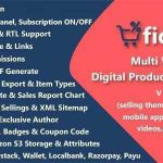 ficKrr Multi Vendor Digital Products Marketplace with Subscription Options | GPL PHP Script