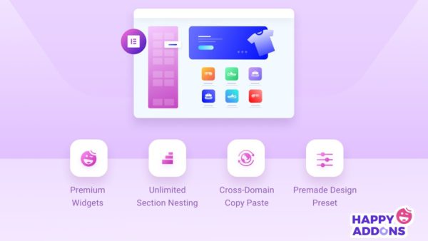 Happy Addons Pro for Elementor Lifetime License | One Time Payment