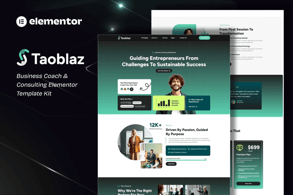 taoblazcover.png taoblaz – business coach & consulting elementor template kit