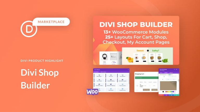 Divi Shop Builder For WooCommerce | Lifetime License
