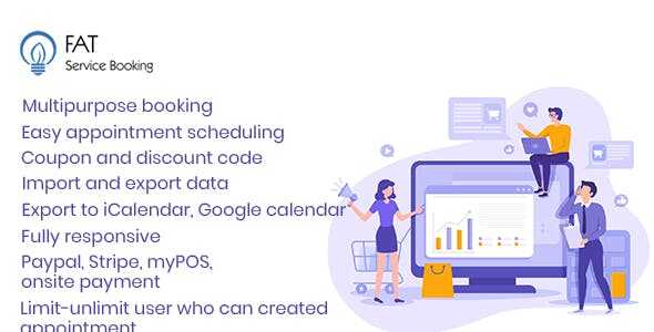 Fat Services Booking for Automated Booking and Online Scheduling