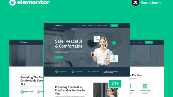Kangkunci – Locksmith and Security System Elementor Template Kit