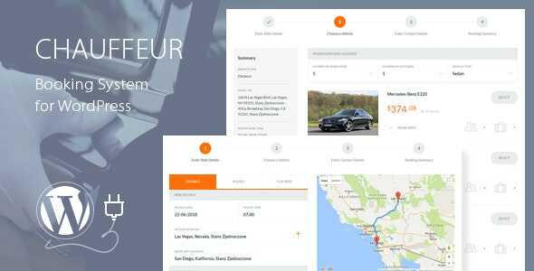 Chauffeur Booking System Plugin for WordPress