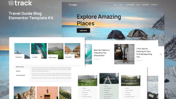 Track – Travel Guide Blog and Elementor Kit
