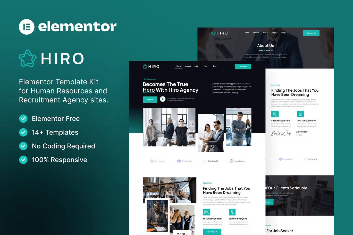 hiro-cover.png hiro – human resources and recruitment agency elementor template kit